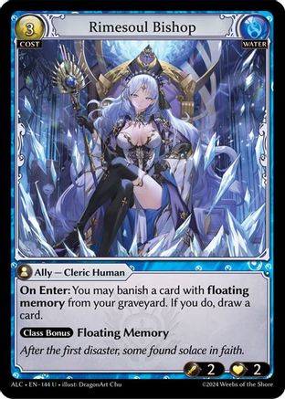 Rimesoul Bishop (144) - Alchemical Revolution Foil