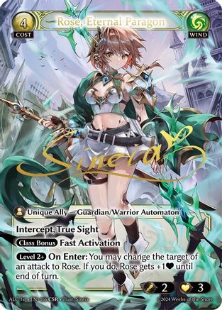 Rose, Eternal Paragon (CSR) (ALC1E) (166) - Alchemical Revolution Foil