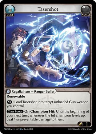 Tasershot (029) - Alchemical Revolution Starter Decks