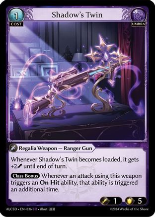 Shadow's Twin (036) - Alchemical Revolution Starter Decks Foil