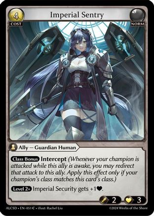 Imperial Sentry (051) - Alchemical Revolution Starter Decks