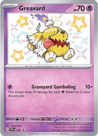 Greavard 070  - Holofoil SV Scarlet & Violet Promo Cards - Promo