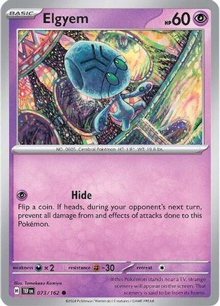 Elgyem 073/162  SV05 Temporal Forces - Common