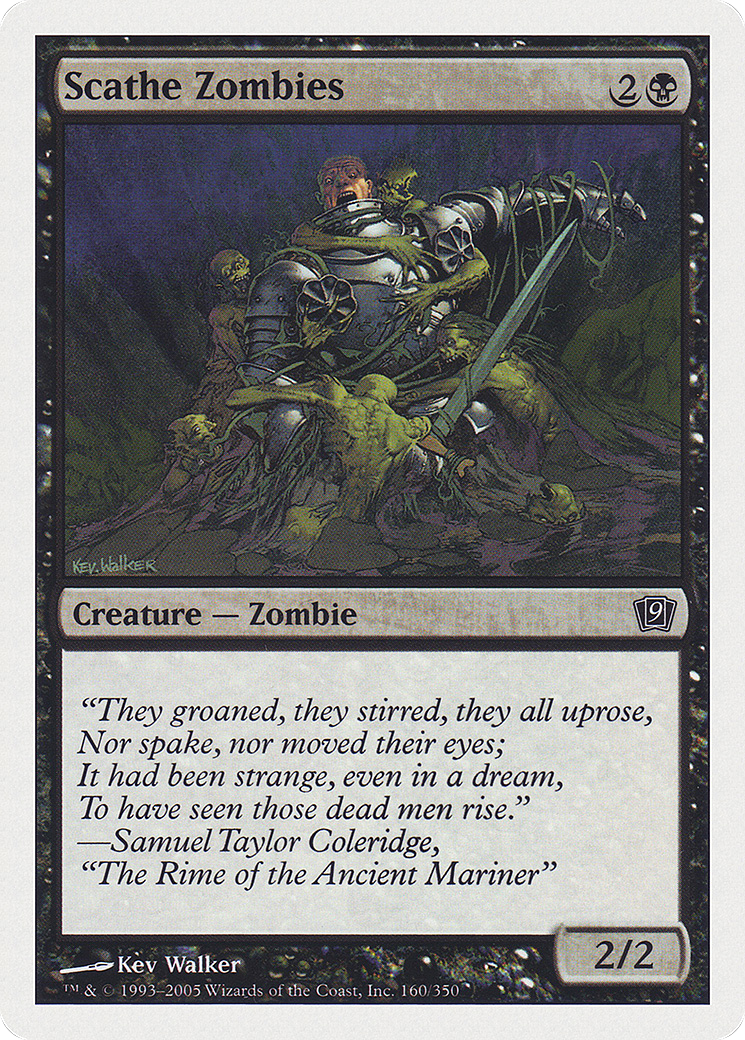 Scathe Zombies (9ED-160★) - 9th Edition