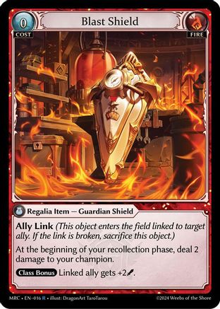 Blast Shield (016) - Mercurial Heart Foil