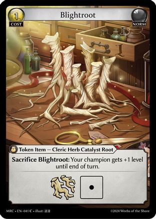 Blightroot (041) - Mercurial Heart Foil