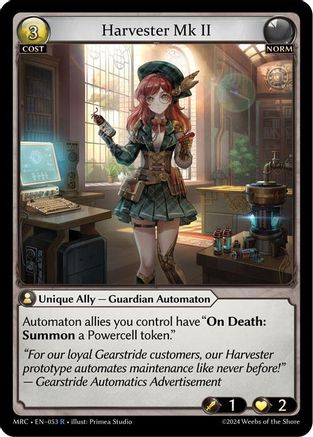 Harvester Mk II (053) - Mercurial Heart