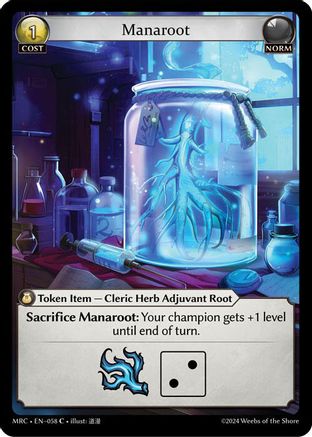 Manaroot (058) - Mercurial Heart Foil