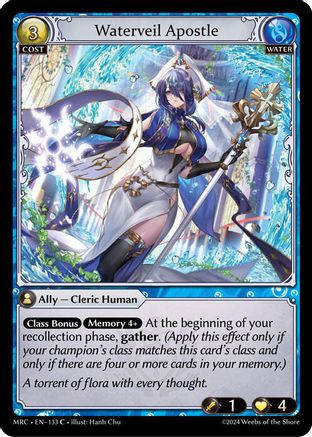 Waterveil Apostle (133) - Mercurial Heart