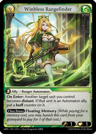 Winbless Rangefinder (159) - Mercurial Heart
