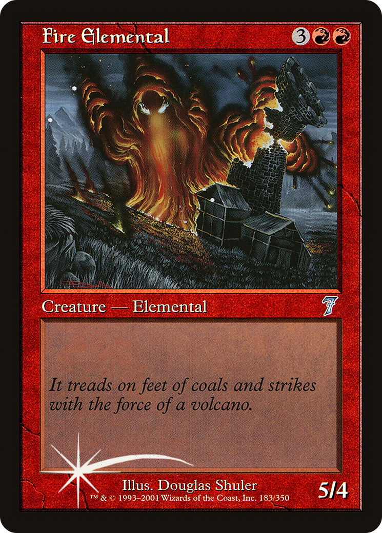 Fire Elemental (7ED-183) - 7th Edition