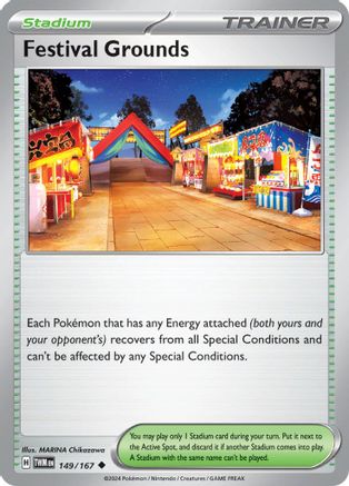 Festival Grounds 149/167  SV06 Twilight Masquerade - Uncommon