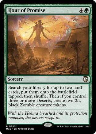 Hour of Promise (Ripple Foil) (M3C-232) - Modern Horizons 3 Commander Foil