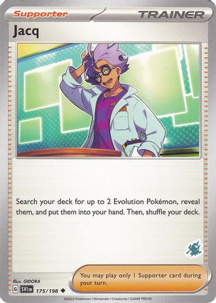 Jacq - Darkrai Deck 175/198  Battle Academy 2024 - Uncommon