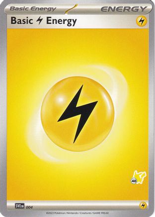Basic Lightning Energy 004  Battle Academy 2024 - Common