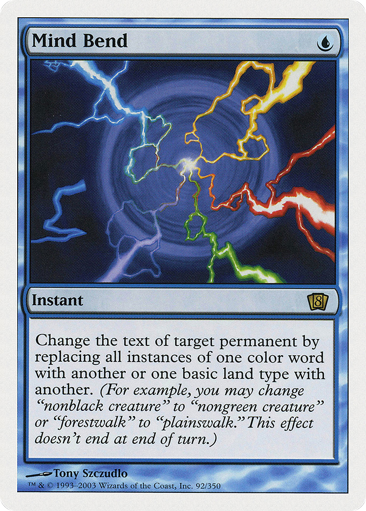 Mind Bend (8ED-92★) - 8th Edition