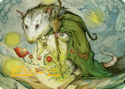 Tender Wildguide Art Card (Gold-Stamped Signature) (ASBLB-034) - Art Series: Bloomburrow