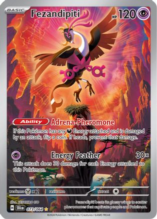 Fezandipiti 073/064  - Holofoil SV Shrouded Fable - Illustration Rare