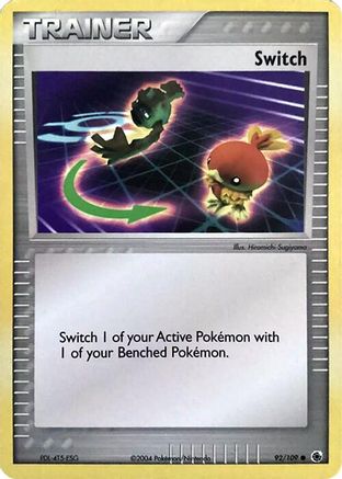 Switch (No E-Reader) 092/109  Deck Exclusives - Common