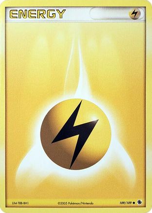 Lightning Energy (No E-Reader) 109/109  Deck Exclusives - Common