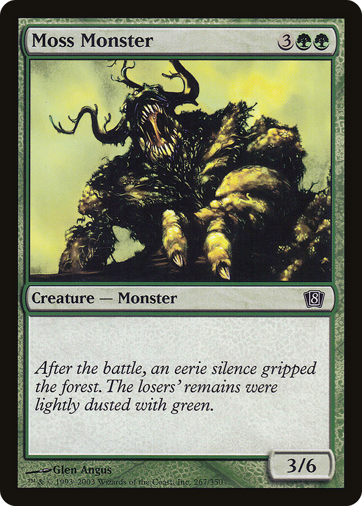 Moss Monster (8ED-267★) - 8th Edition Foil
