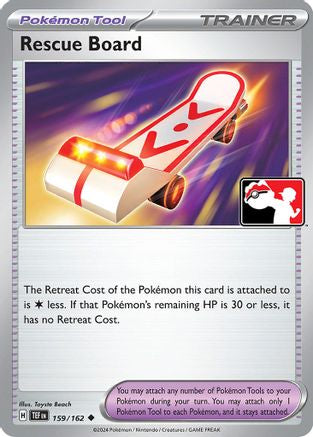 Rescue Board 159/162  Prize Pack Series Cards - Uncommon