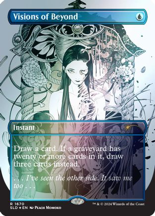 Visions of Beyond (Rainbow Foil) (SLD-1670) - Secret Lair Drop Series Foil
