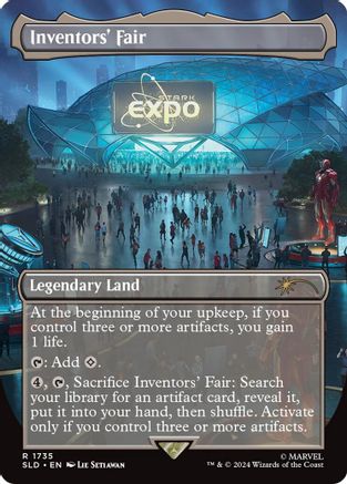 Inventors' Fair (Rainbow Foil) (SLD-1735) - Secret Lair Drop Series Foil