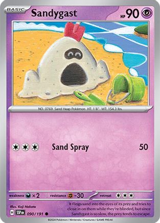 Sandygast 090/191  SV08 Surging Sparks - Common