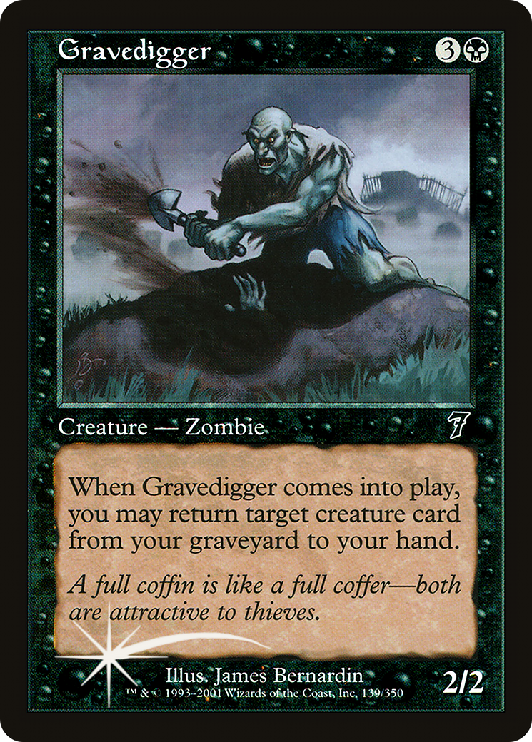 Gravedigger (7ED-139★) - 7th Edition Foil