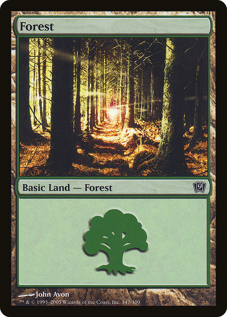 Forest (9ED-347★) - 9th Edition
