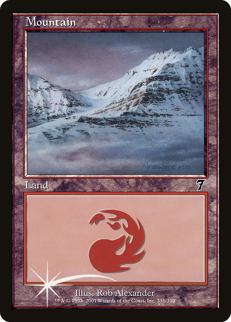 Mountain (7ED-338★) - 7th Edition