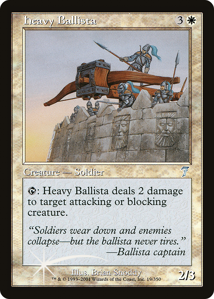 Heavy Ballista (7ED-19★) - 7th Edition Foil