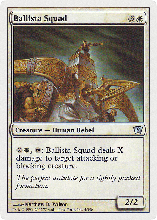 Ballista Squad (9ED-005) - 9th Edition Foil