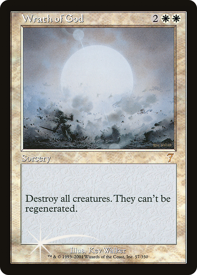 Wrath of God (7ED-57★) - 7th Edition Foil