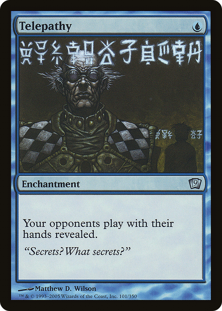 Telepathy (9ED-101★) - 9th Edition