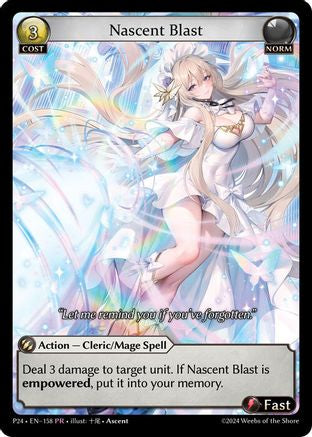Nascent Blast (158) - Promotional Cards Foil