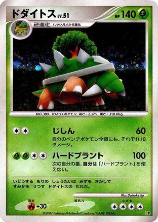 Torterra  - Entry Pack 08 Unlimited Holofoil