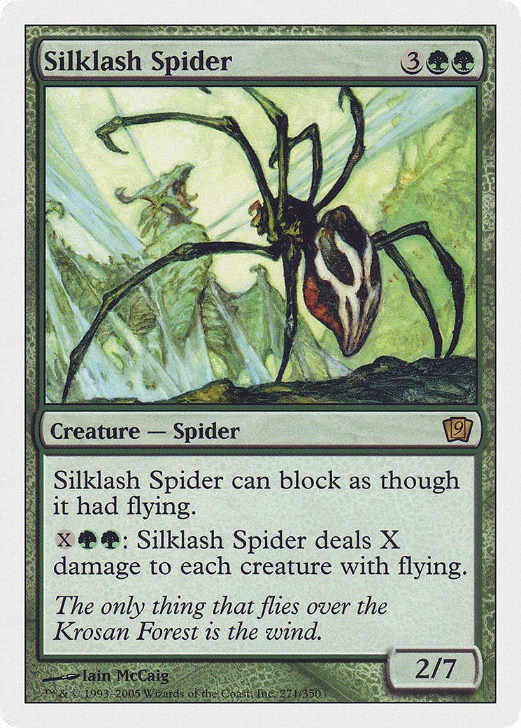 Silklash Spider (9ED-271) - 9th Edition Foil
