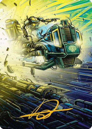 Guidelight Pathmaker Art Card (Gold-Stamped Signature) (AADFT-046) - Art Series: Aetherdrift