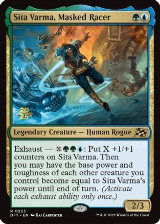 Sita Varma, Masked Racer (PRE-223) - Prerelease Cards Foil