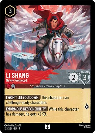 Li Shang - Newly Promoted (133/204) - Archazias Island
