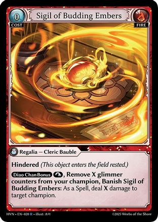 Sigil of Budding Embers (020) - Abyssal Heaven