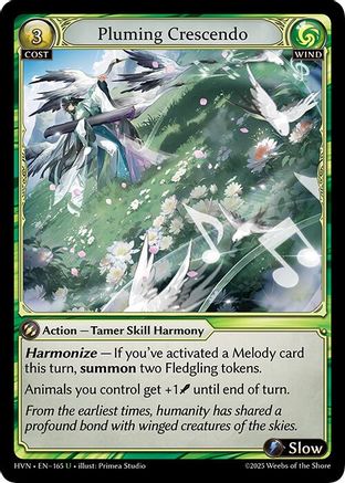 Pluming Crescendo (165) - Abyssal Heaven Foil