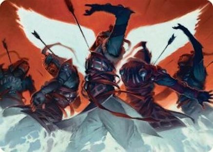 Desperate Measures Art Card (11/54) (AATDM-011) - Art Series: Tarkir: Dragonstorm