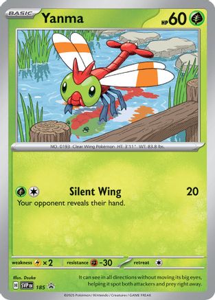 Yanma 185  - Holofoil SV Scarlet & Violet Promo Cards - Promo