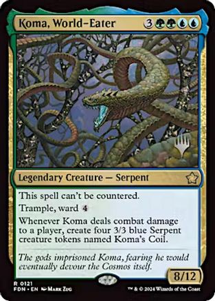 Koma, World-Eater (PPDFT-121) - Promo Pack: Aetherdrift