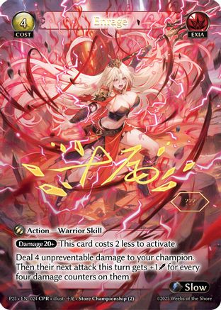 Enrage (CPR) (024) - Promotional Cards Foil