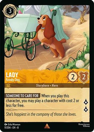 Lady - Family Dog (11/204) - Reign of Jafar