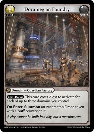 Dorumegian Foundry (198) - Mercurial Heart Alter Edition Foil